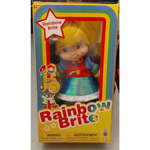 Girls Rainbow Brite Doll One Size Yellow Blue